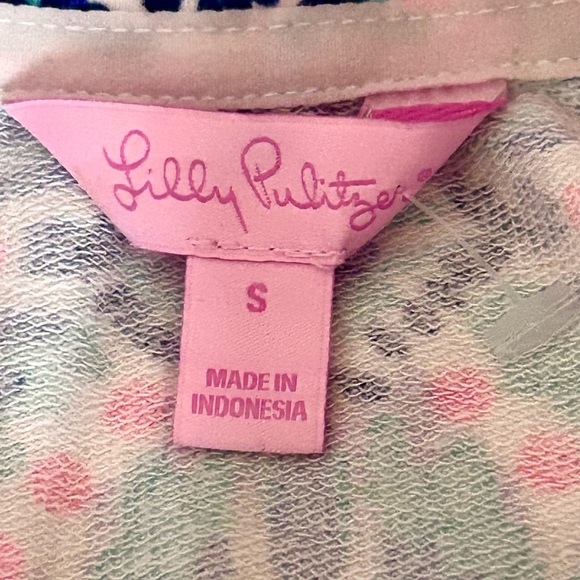 Lilly Pulitzer Skipper UPF 50 Solar Opposite Popover French Terry Dress Size S - Picture 8 of 13